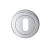 Serozzetta Standard Profile Escutcheons, Polished Chrome