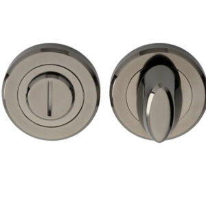 Serozzetta Bathroom Turn & Release, Black Nickel