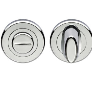 Serozzetta Bathroom Turn & Release, Polished Chrome