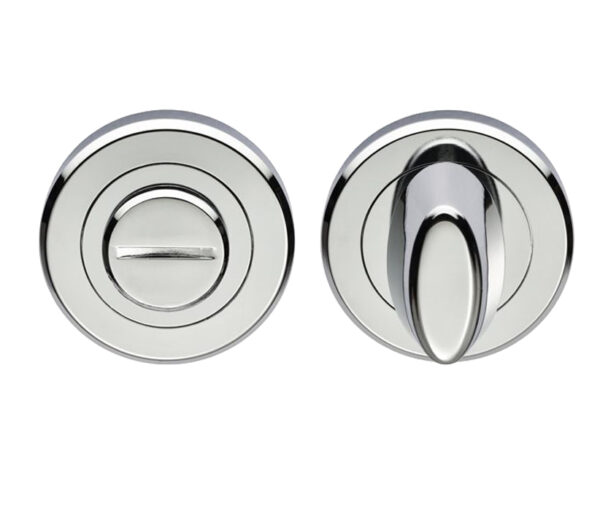 Serozzetta Bathroom Turn & Release, Polished Chrome