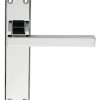 SZM242CP Serozzetta Stratus Lever On Backplate - Latch Polished Chrome