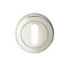 Serozzetta Residential Standard Profile Escutcheon, Polished Nickel