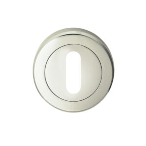 Serozzetta Residential Standard Profile Escutcheon, Polished Nickel