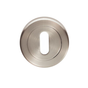 Serozzetta Residential Standard Profile Escutcheon, Satin Nickel