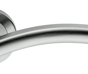 Serozzetta Gris, Satin Chrome Door Handles (Sold In Pairs)