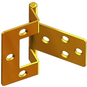 Single Cranked Hinge