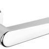 Atlantic Tupai Rapido 5S Line Torrao 5mm Slimline Designer Door Handles On Round Rose, Bright Polished Chrome - T1967R5SPC (sold in pairs)