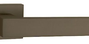 Atlantic Tupai Rapido Retaline Rillo Designer Door Handles On Rectangular Rose, Titanium - T2275LTT (sold in pairs)