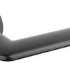 Atlantic Tupai Rapido 5S Line Tavira 5mm Slimline Designer Door Handles On Round Rose, Matt Black - T3098R5SMB (sold in pairs)