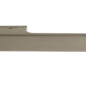 Atlantic Tupai Rapido Retaline Panela Designer Door Handles On Rectangular Rose, Pearl Nickel - T3099LPL (sold in pairs)