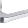 Atlantic Tupai Rapido 5S Line Canha 5mm Slimline Designer Door Handles On Square Rose, Satin Chrome - T4007S5SSC (sold in pairs)