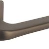 Atlantic Tupai Rapido 5S Line Canha 5mm Slimline Designer Door Handles On Square Rose, Titanium - T4007S5STT (sold in pairs)