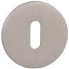 Atlantic Tupai Rapido 5S Line 5mm Slimline Round Euro Profile Escutcheon, Pearl Nickel - TESCER5SPL (sold in pairs)