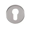 Atlantic Tupai Rapido Curva/Quadraline Round Euro Profile Escutcheon, Satin Chrome - TESCERSC (sold in pairs)