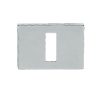 Atlantic Tupai Rapido Retaline Rectangular Standard Profile Escutcheon, Bright Polished Chrome - TESCKLPC (sold in pairs)