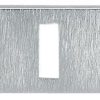 Atlantic Tupai Rapido Retaline Rectangular Standard Profile Escutcheon, Satin Chrome - TESCKLSC (sold in pairs)