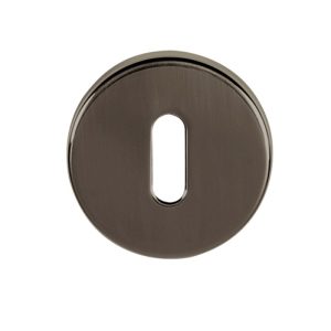 Atlantic Tupai Rapido Curva/Quadraline Round Standard Profile Escutcheon, Titanium - TESCKRTT (sold in pairs)