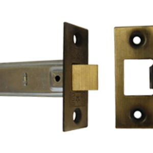 Budget 2.5 Inch Or 3 Inch Tubular Latches - Florentine Bronze