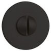 Atlantic Tupai Rapido 5S Line 5mm Slimline Round Bathroom Turn & Release, Matt Black - TWCR5SMB