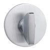 Atlantic Tupai Rapido 5S Line 5mm Slimline Round Bathroom Turn & Release, Satin Chrome - TWCR5SSC