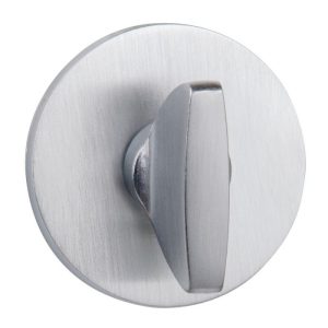 Atlantic Tupai Rapido 5S Line 5mm Slimline Round Bathroom Turn & Release, Satin Chrome - TWCR5SSC