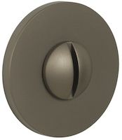 Atlantic Tupai Rapido 5S Line 5mm Slimline Round Bathroom Turn & Release, Titanium - TWCR5STT