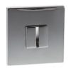 Atlantic Tupai Rapido 5S Line 5mm Slimline Square Bathroom Turn & Release, Bright Polished Chrome - TWCS5SPC