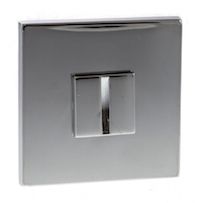 Atlantic Tupai Rapido 5S Line 5mm Slimline Square Bathroom Turn & Release, Bright Polished Chrome - TWCS5SPC