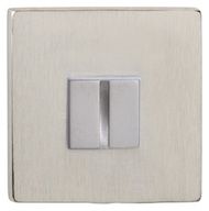 Atlantic Tupai Rapido 5S Line 5mm Slimline Square Bathroom Turn & Release, Pearl Nickel - TWCS5SPL