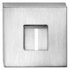 Atlantic Tupai Rapido Curva/Quadraline Square Bathroom Turn & Release, Satin Chrome - TWCSSC