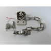 Heavy Duty Door Chain - 32x320x40mm - Satin Chrome Finish