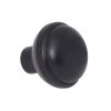 Rim Lock Door Knobs - 125x45x45mm - Black Finish