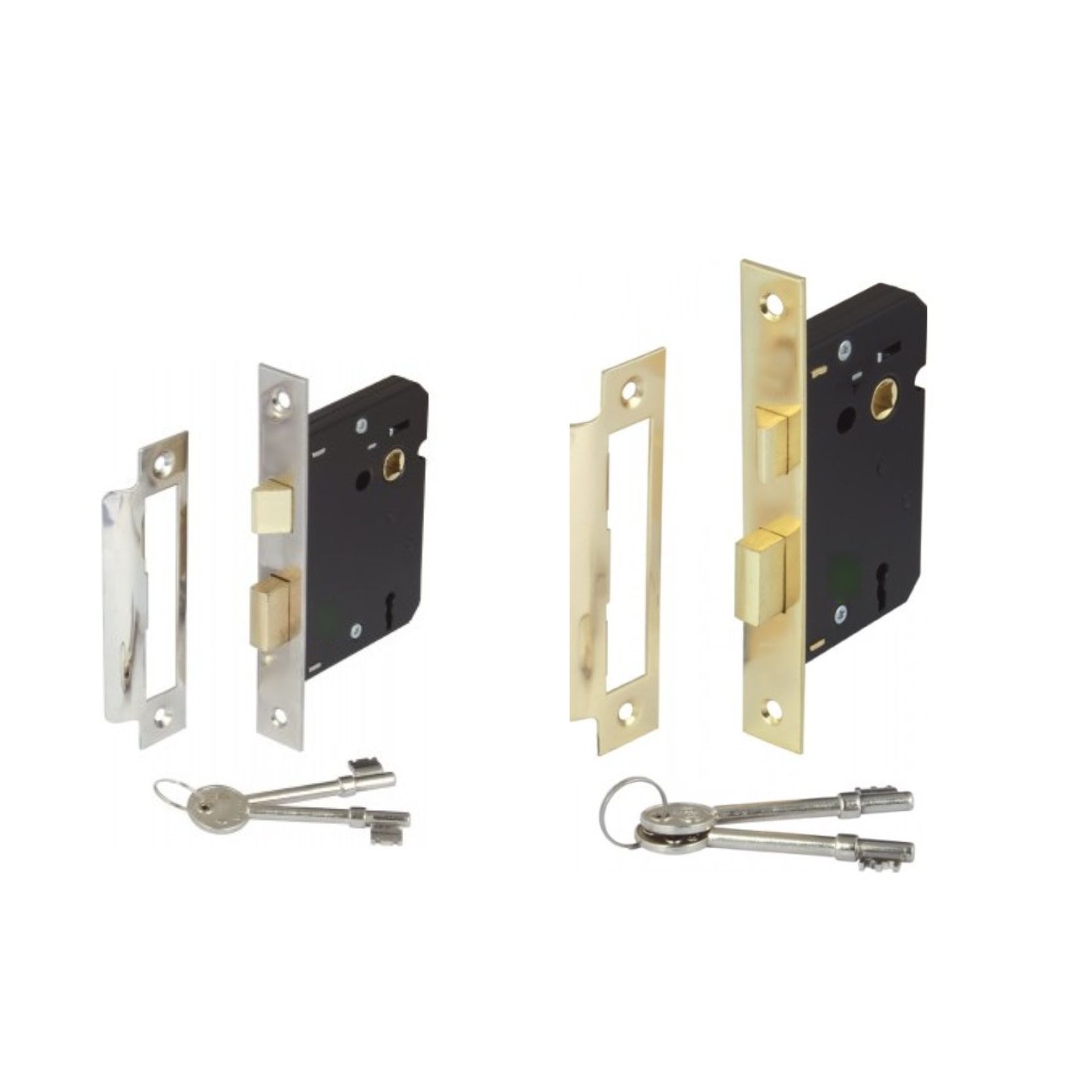 3 Lever Mortice Sash Lock – Multiple Finishes