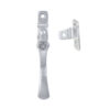 Wedge Pattern Casement Window Fasteners, Polished Chrome