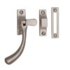 Heritage Brass Bulb End Mortice & Hook Plate Casement Fastener (128Mm), Satin Nickel -