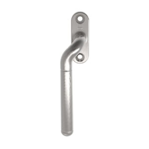 Cranked Locking Espagnolette Handle (Left Or Right Hand), Satin Chrome