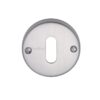 Heritage Brass Standard Key Escutcheon, Satin Chrome