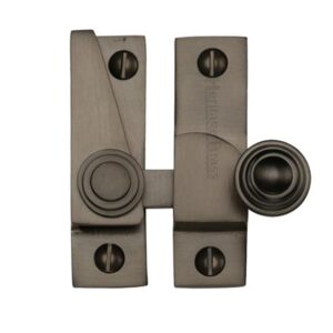 Heritage Brass Hook Plate Sash Fastener (69Mm X 20Mm), Matt Bronze -