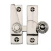 Heritage Brass Hook Plate Sash Fastener (69Mm X 20Mm), Polished Nickel -