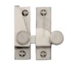 Heritage Brass Hook Plate Sash Fastener (69Mm X 20Mm), Satin Nickel