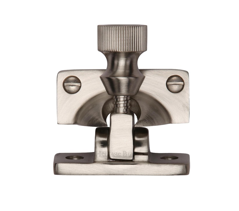 Heritage Brass Brighton Sash Fastener (58Mm X 23Mm), Satin Nickel