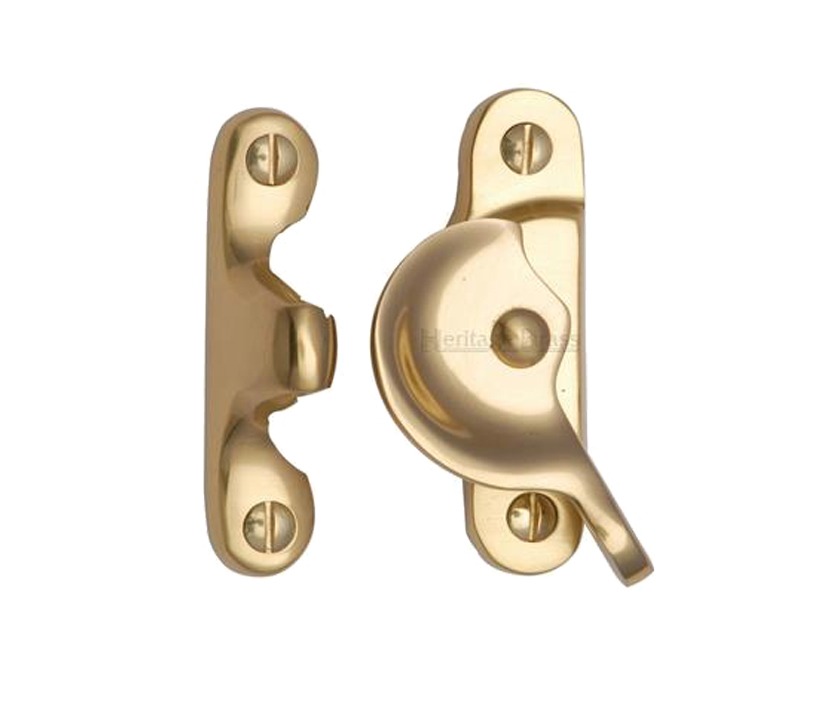 Heritage Brass Fitch Pattern Sash Fastener (66Mm X 17Mm), Polished Brass