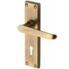 Heritage Brass Victoria Antique Brass Door Handles (Sold In Pairs)