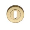 Heritage Brass Standard Key Escutcheon, Satin Brass