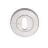 Heritage Brass Standard Key Escutcheon, Satin Chrome