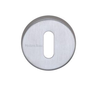 Heritage Brass Standard Key Escutcheon, Satin Chrome