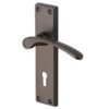 Heritage Brass Sophia Matt Bronze Door Handles (Sold In Pairs)