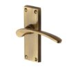 Heritage Brass Sophia Short Antique Brass Door Handles (Sold In Pairs)