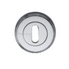 Heritage Brass Standard Key Escutcheon, Polished Chrome