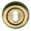 Heritage Brass Standard Key Escutcheon, Antique Brass